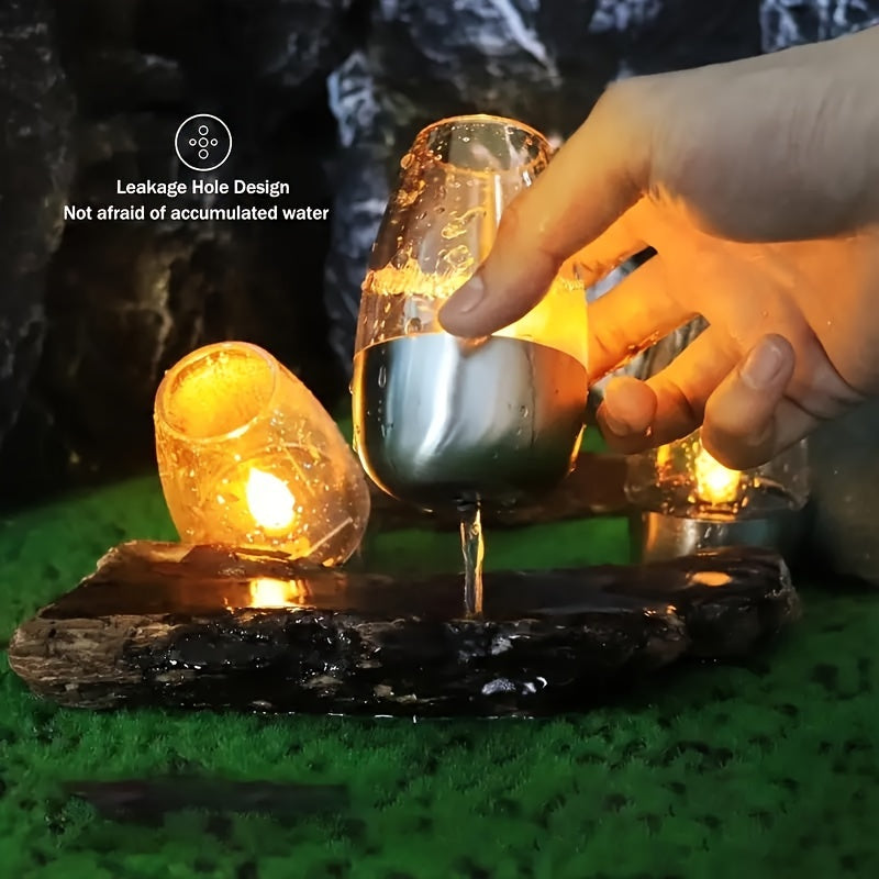 SolarCandle - Vela LED a Energia Solar, Lâmpada Decorativa de Vela Branca Quente
