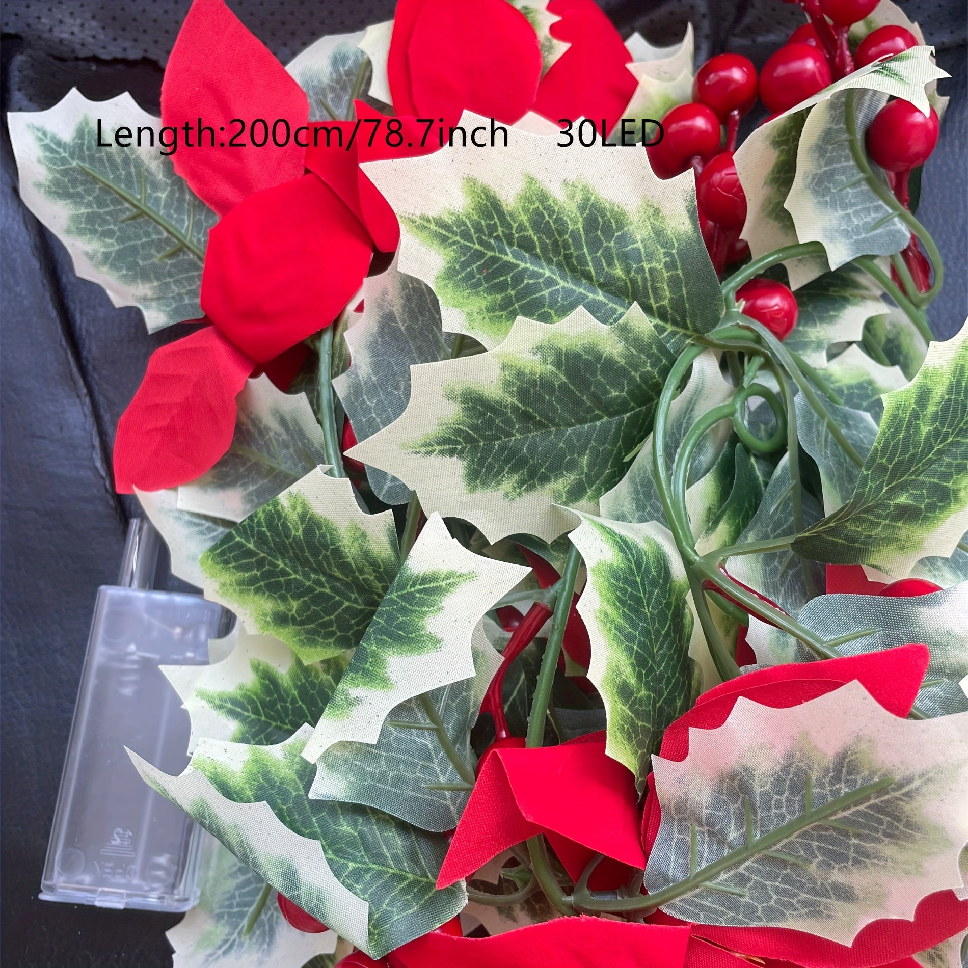 GlamBloom - 30 LED Flower Vine Lights