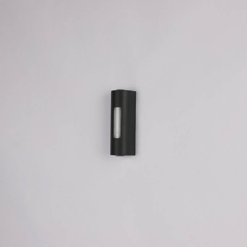 Lámpara de pared exterior cilíndrica LED minimalista moderna