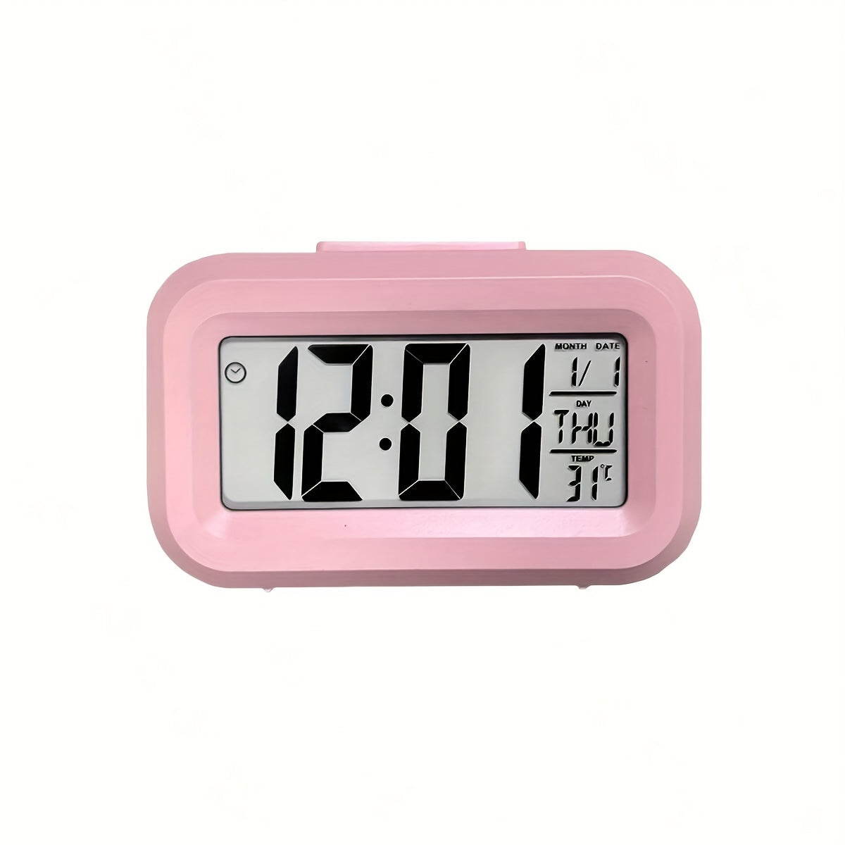 GlowClock - Digital Alarm Clock with Date and Light Display