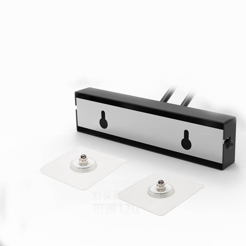Candeeiro de parede LED minimalista ajustável em forma de barra para casa de banho