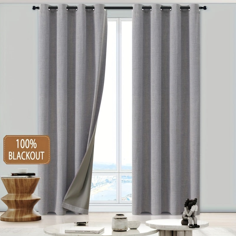 1 Pezzo Tende Oscuranti - Energeticamente Efficiente, Blocco Solare e Isolamento Termico per Camera da Letto e Soggiorno