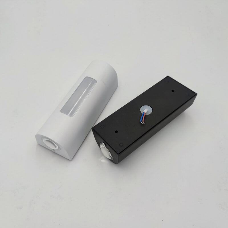 Lámpara de pared exterior cilíndrica LED minimalista moderna