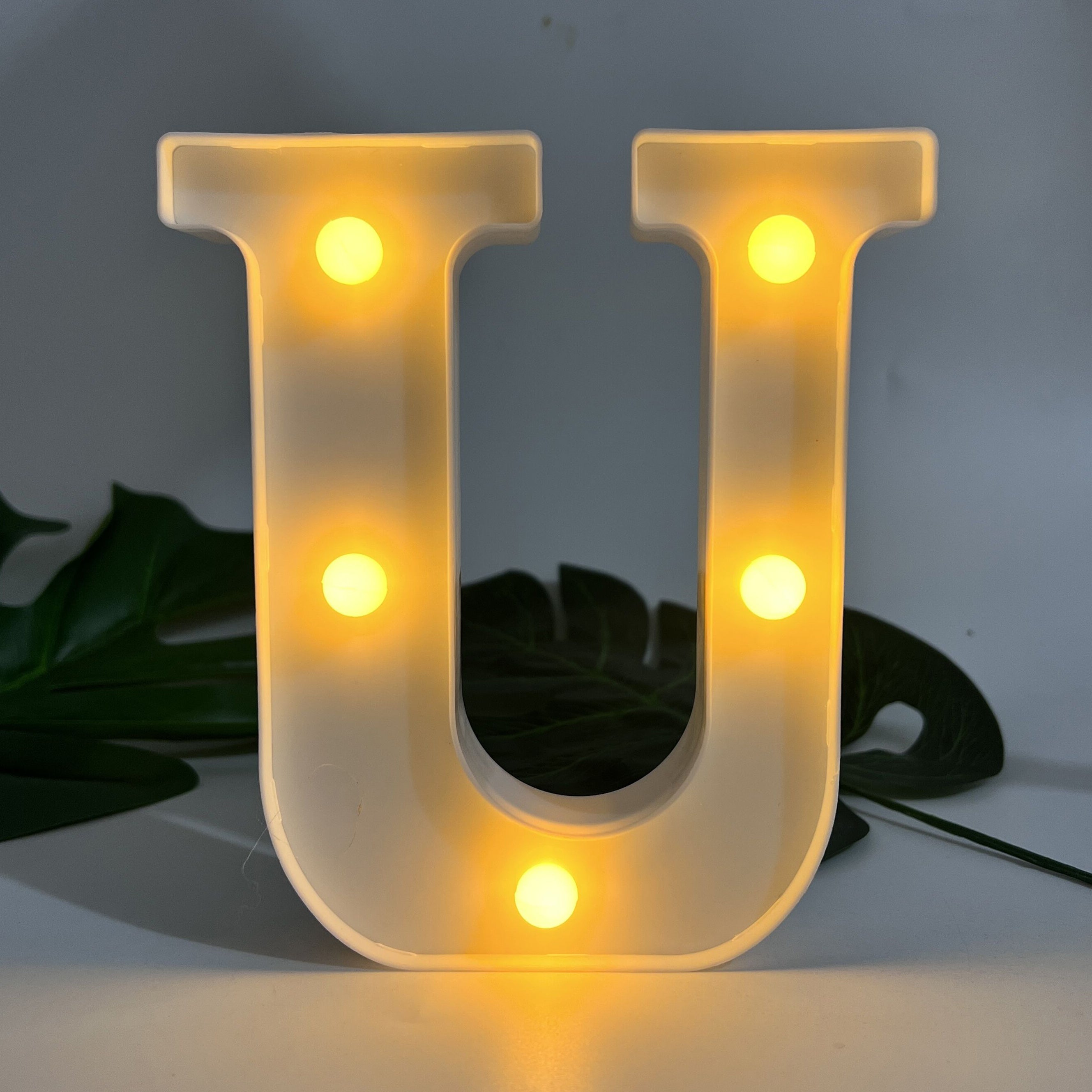 AlphaGlow - LED Decorative Letter Lamp with Battery Power Supply