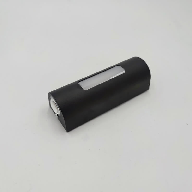 Lámpara de pared exterior cilíndrica LED minimalista moderna