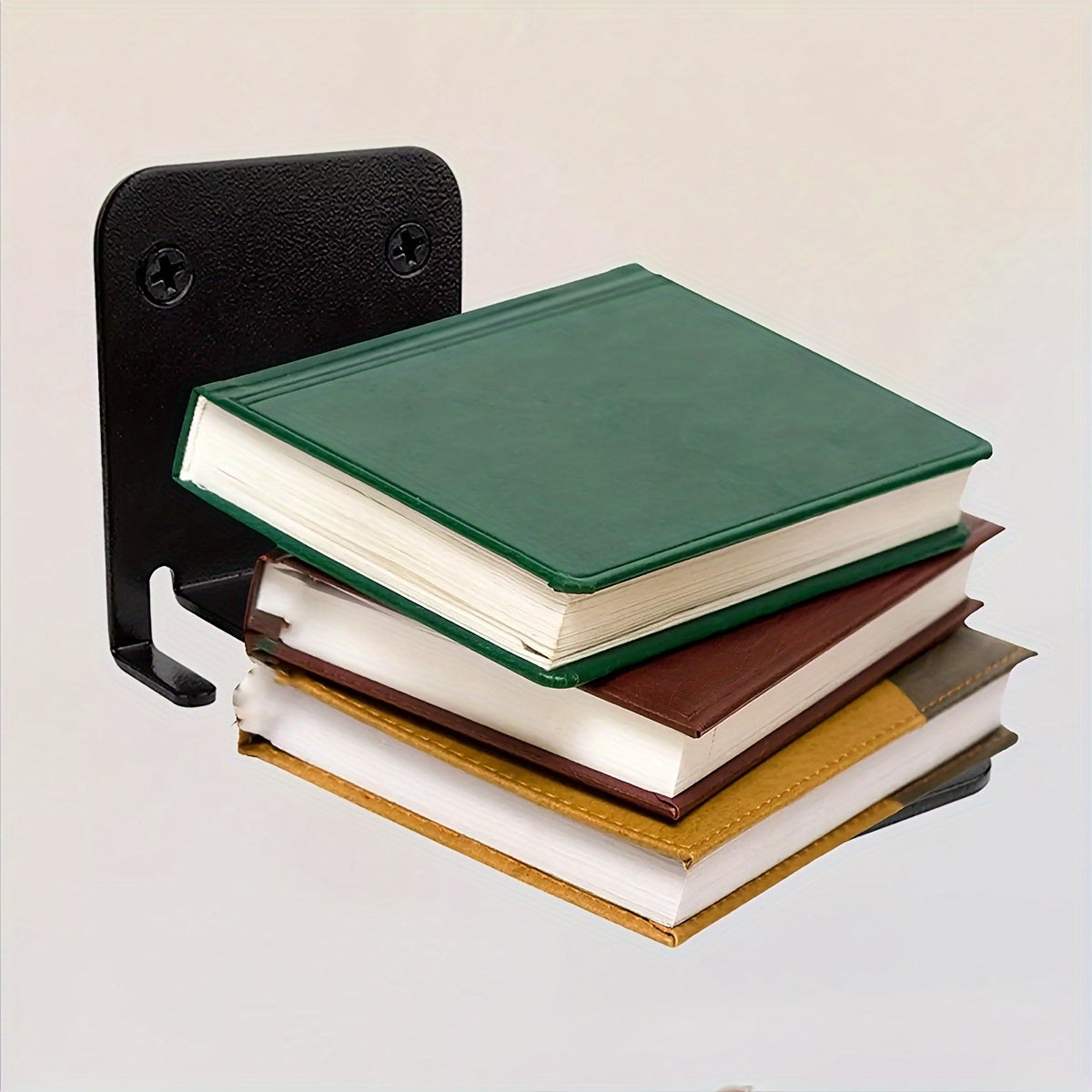 MetalShelf - Juego de Soportes Metálicos para Libros - Diseño Funcional y Duradero para Oficina y Espacio Habitable