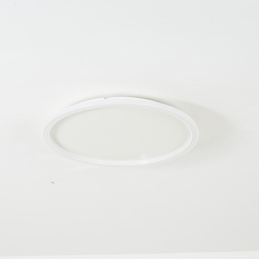 LunaNova - Lampada da soffitto LED rotonda moderna in metallo/acrilico