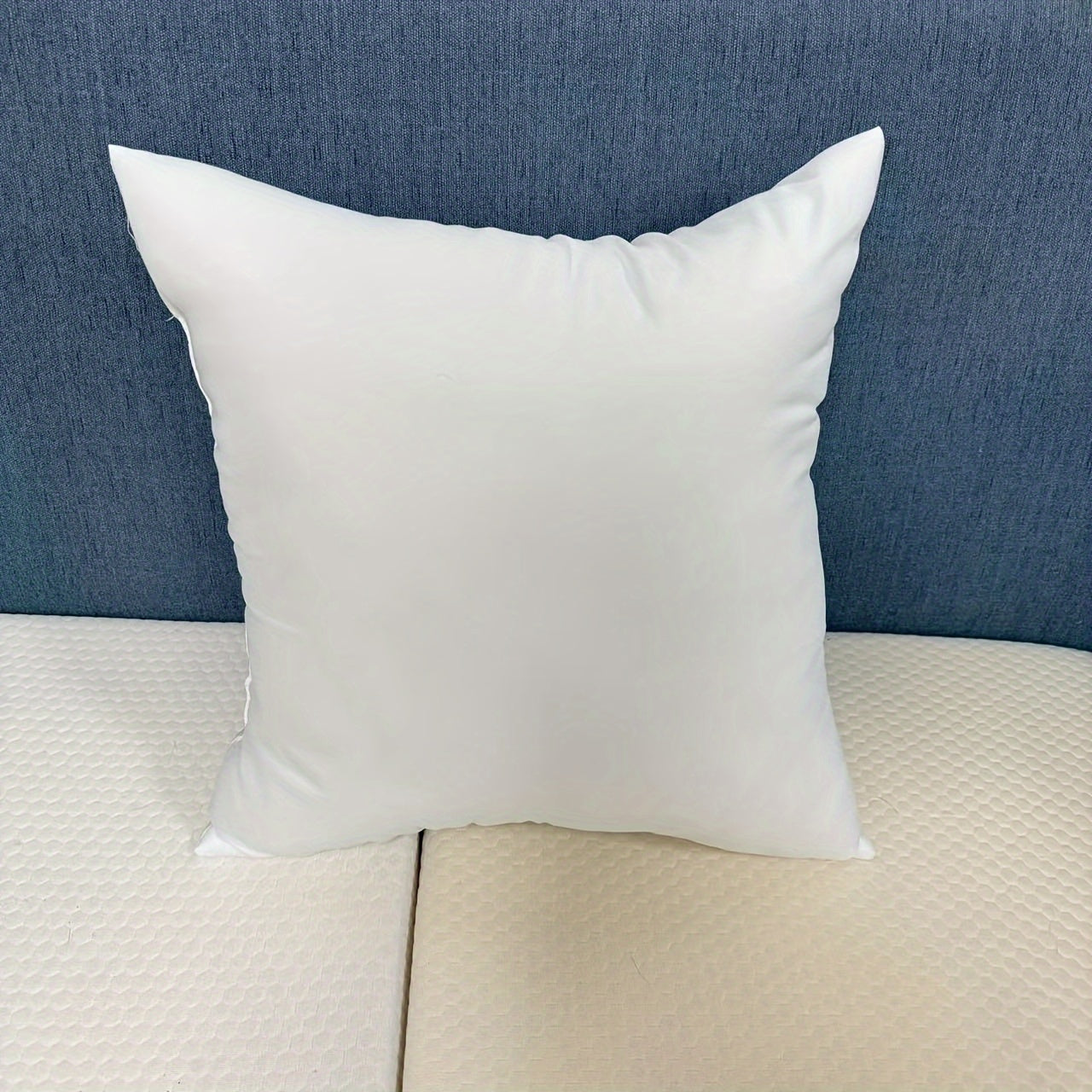 4 pezzi Classici Cuscini Bianchi - Cuscini ad alta resilienza per divano, auto e decorazione della camera da letto