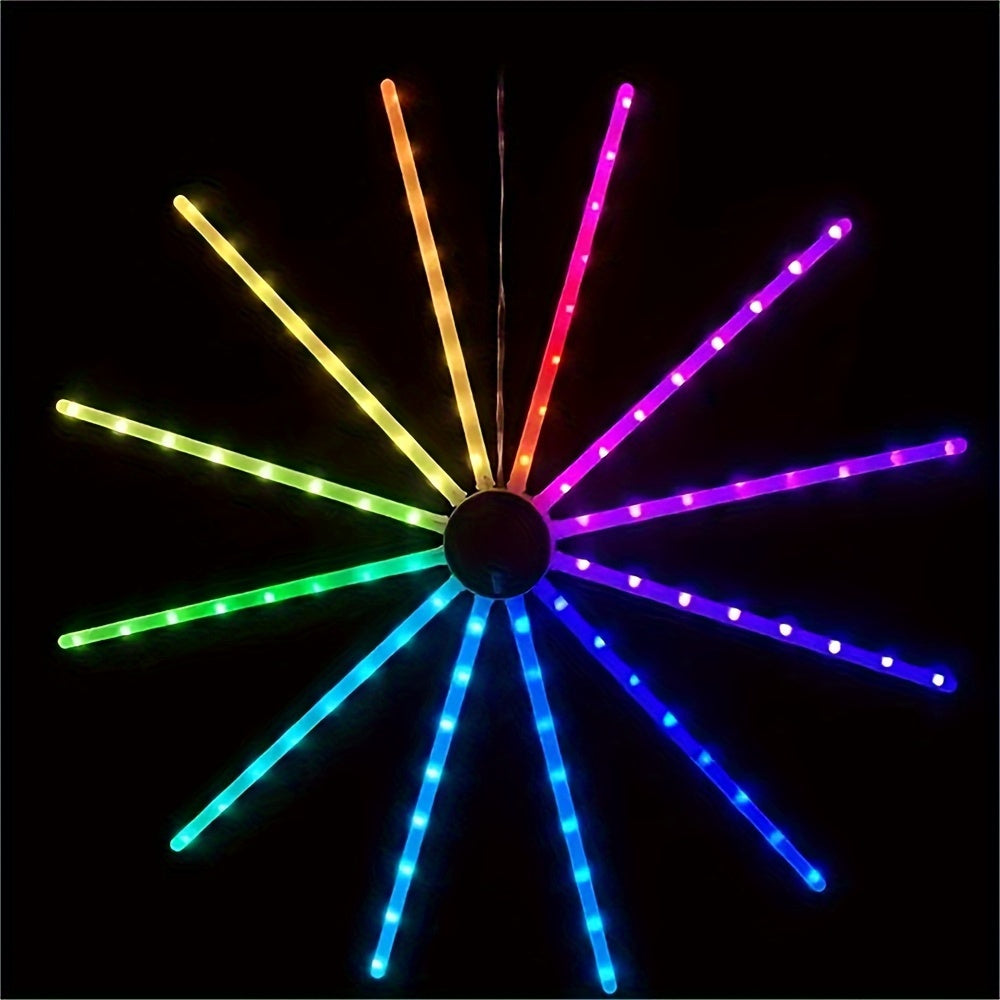 FairySpin - USB Rotating Fan Lamp with Magical Colors
