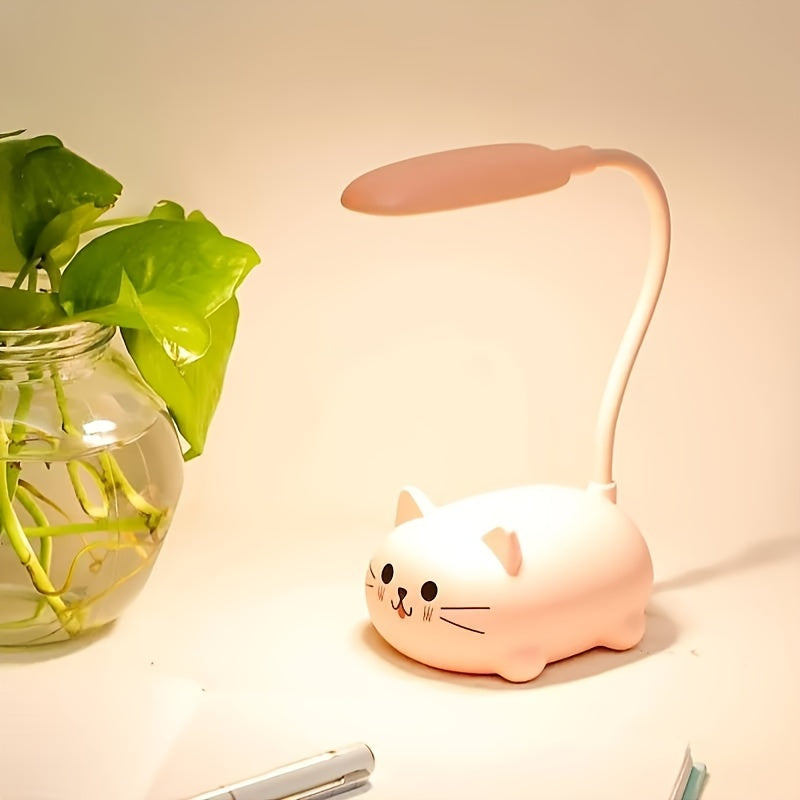 KatanaLicht - Lampada da scrivania LED regolabile con funzione di ricarica USB