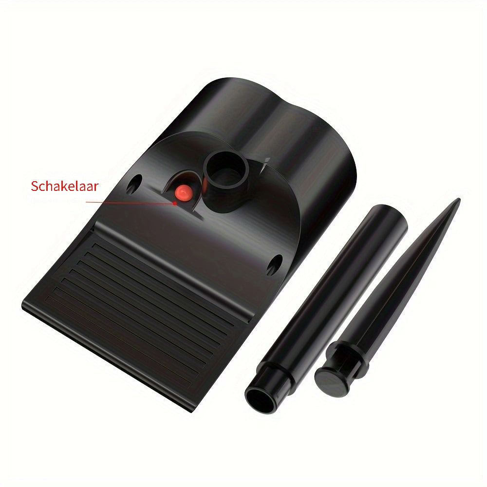 SolarSpot - Iluminação Solar para Relvado com 9 Lâmpadas LED para Jardim e Paisagem