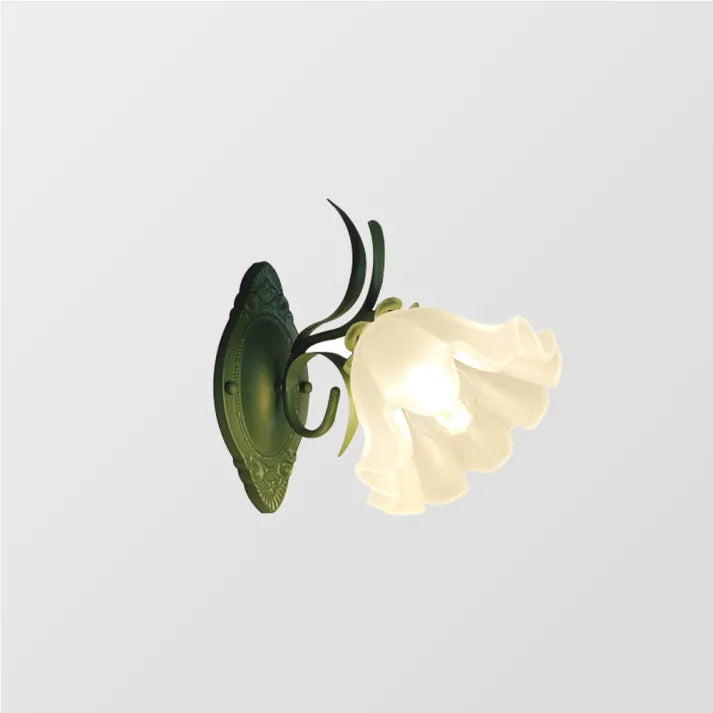 LilyGlow – Candeeiro de Parede com Design Floral