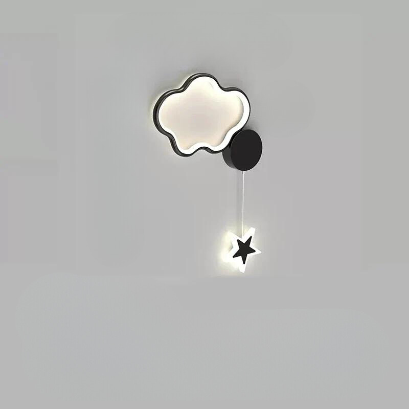 LumiDroom - Lampada da parete LED Nuvola Stella Luna