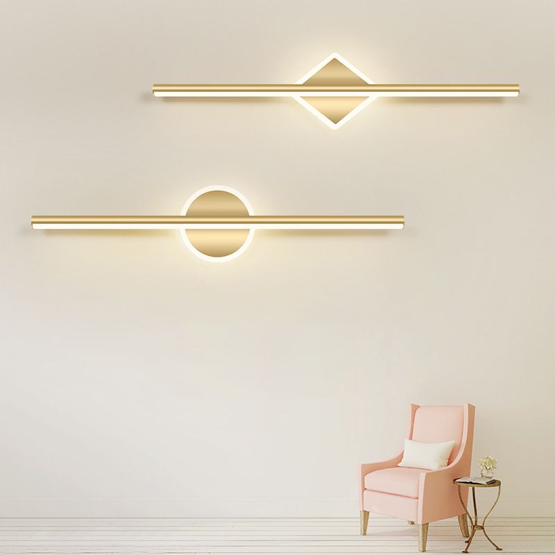 Nova - Lampada da parete LED moderna Nero/Oro