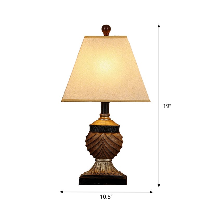 GloLamp - Lampada da tavolo con base a forma di urna