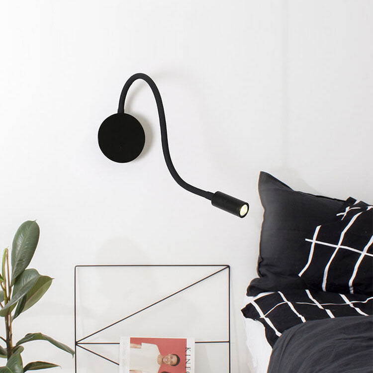 FlexiGlow - Lampada da parete LED regolabile con luce a 360 gradi