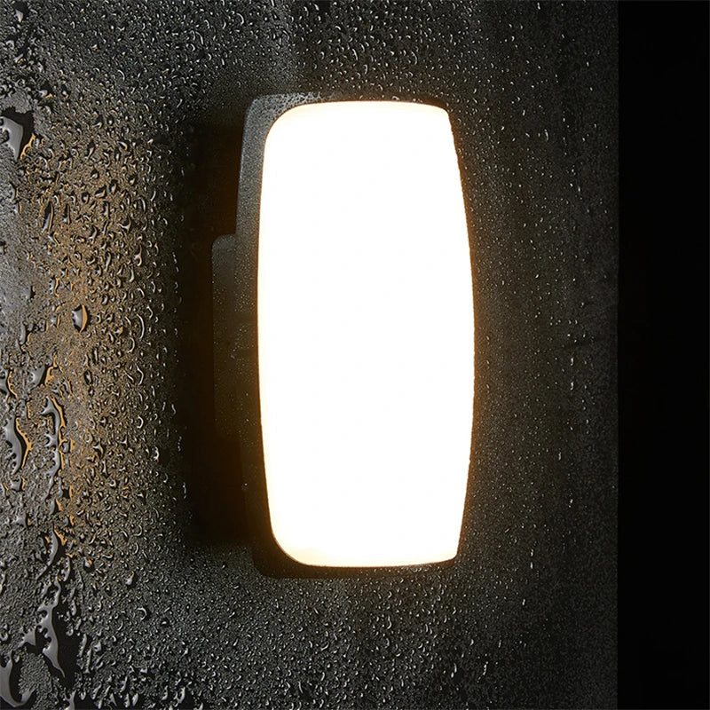 LumiShine - Lámpara de Pared LED Impermeable para Exterior – Iluminación de Bajo Consumo Energético