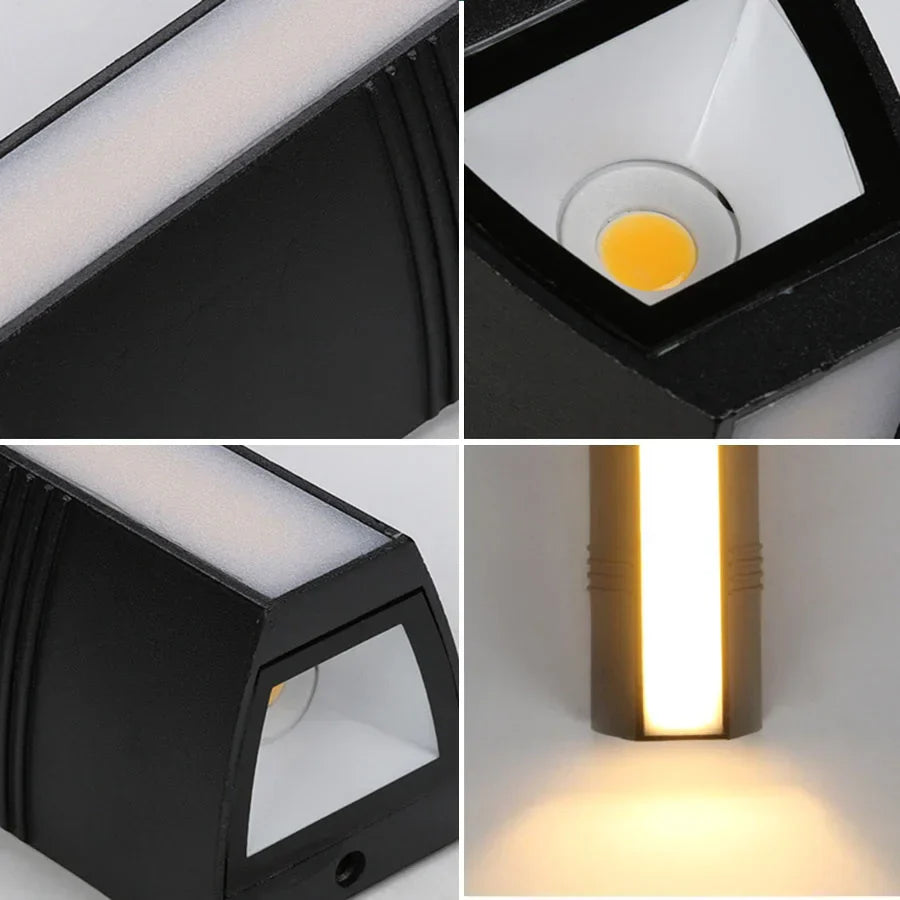 GlowGuard - Luce a parete LED per esterni