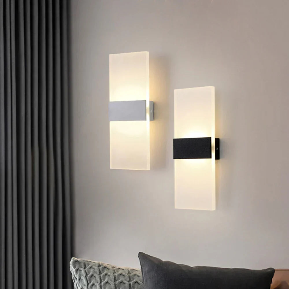 DimmerGlow - Moderne LED Wandlamp met Dimmer Stijlvolle Verlichting
