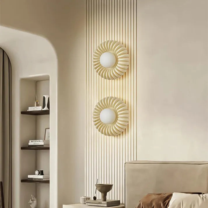 ResinGlow – Modern Resin Wall Lamp for Bedroom