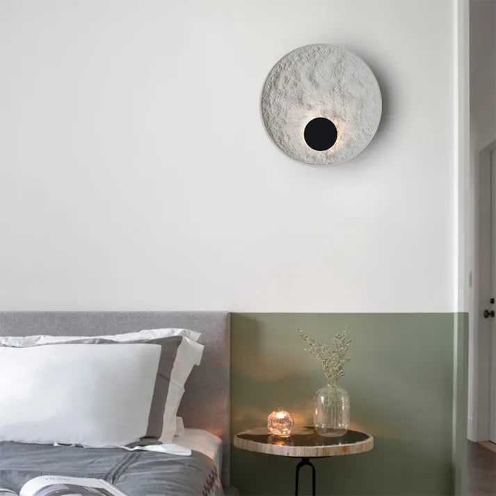 LunaGlow – Round Moon Wall Lamp