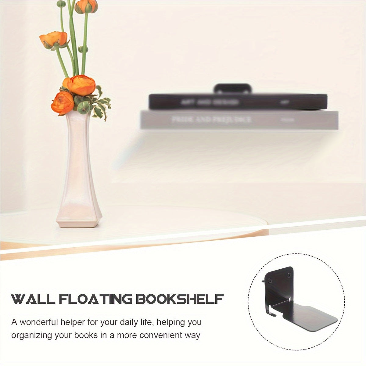 MetalShelf - Juego de Soportes Metálicos para Libros - Diseño Funcional y Duradero para Oficina y Espacio Habitable