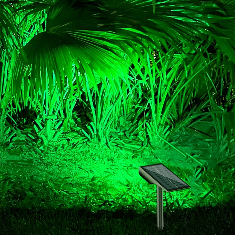 SolarSpot - Iluminação Solar para Relvado com 9 Lâmpadas LED para Jardim e Paisagem
