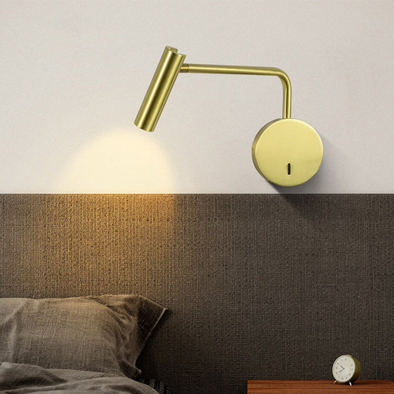 Lámpara de pared LED moderna Orr - Negro/Blanco - Sala de estar