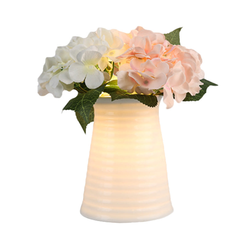 Luna - Lámpara de noche de cristal Art Deco para un ambiente romántico