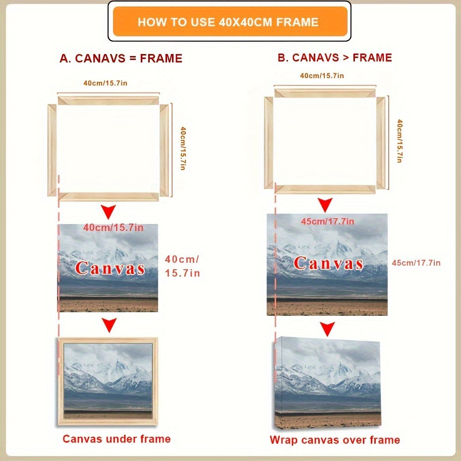 Cornice fotografica in legno massiccio fai-da-te per dipinti a olio diamantati e decorazioni da parete - Perfetta per l'arredamento domestico