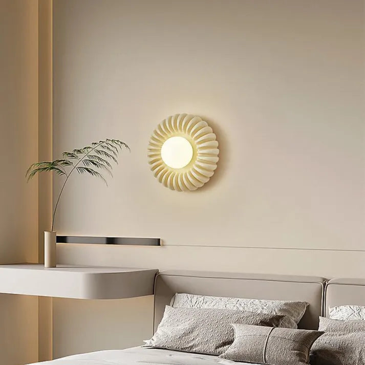 ResinGlow – Modern Resin Wall Lamp for Bedroom