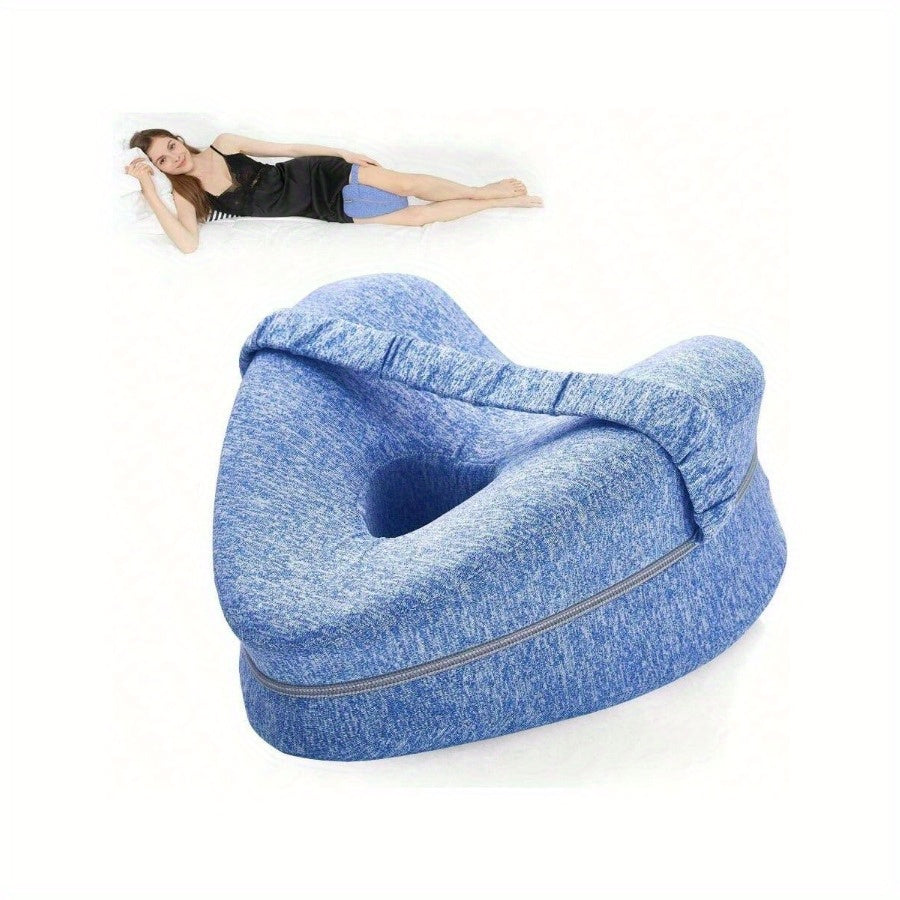 Cuscino Laterale Ergonomico - Cuscino per Ginocchia con Fodera Rimovibile e Lavabile