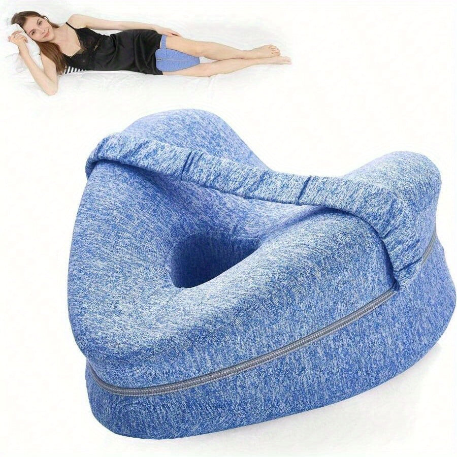 Cuscino Laterale Ergonomico - Cuscino per Ginocchia con Fodera Rimovibile e Lavabile