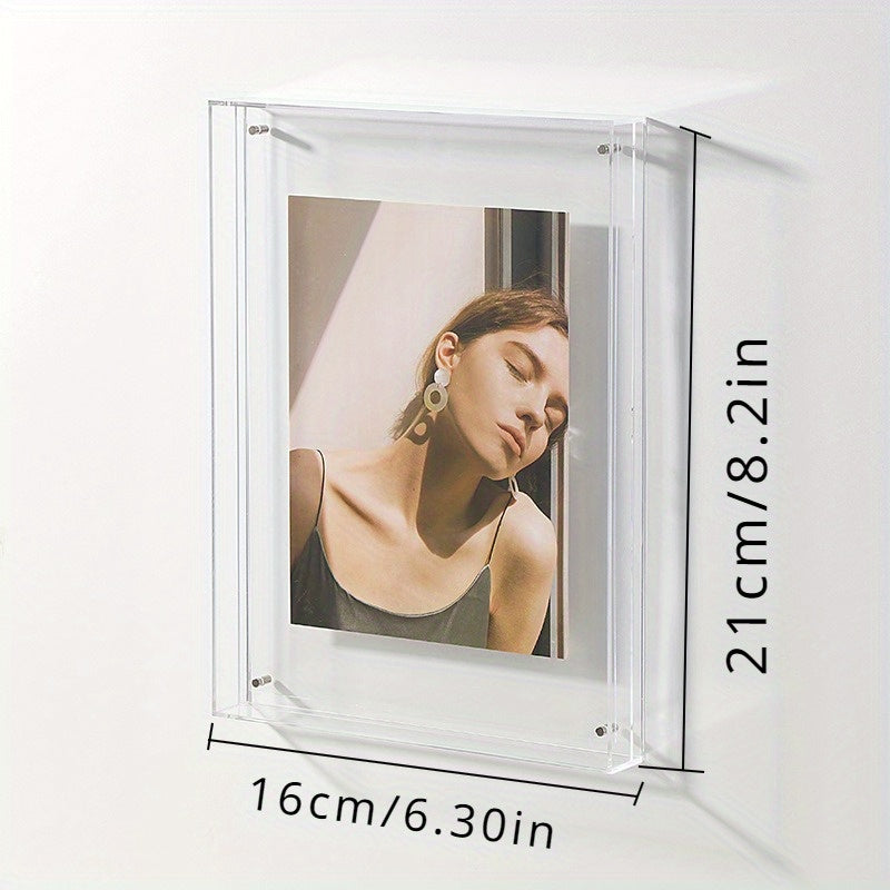 Acrylic Photo Frame DIY - Transparent Poster Frame for Bedroom and Table Decoration