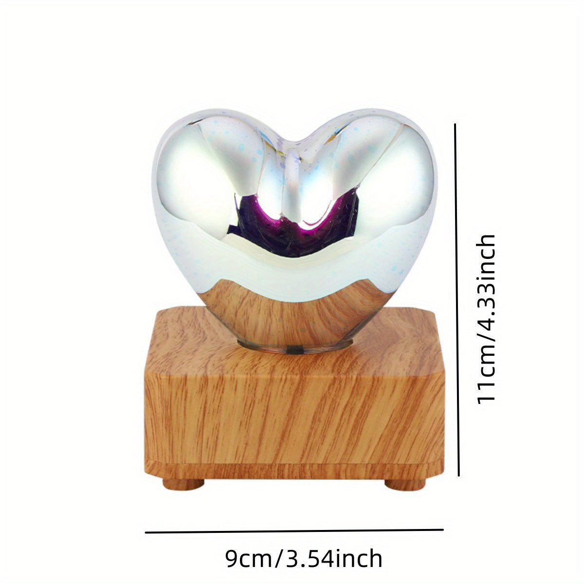 FireworkLight - 3D LED Love Heart Firework Night Light