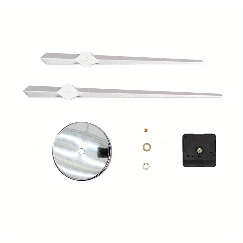 DIY Wall Clock with Metal Dial - Silent Movement for Home Decoration