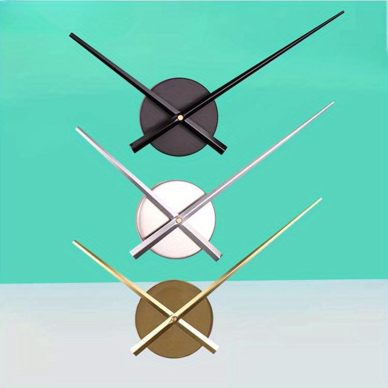 DIY Wandklok met Metalen Wijzerplaat - Stille Uurwerkbeweging voor Thuisdecoratie