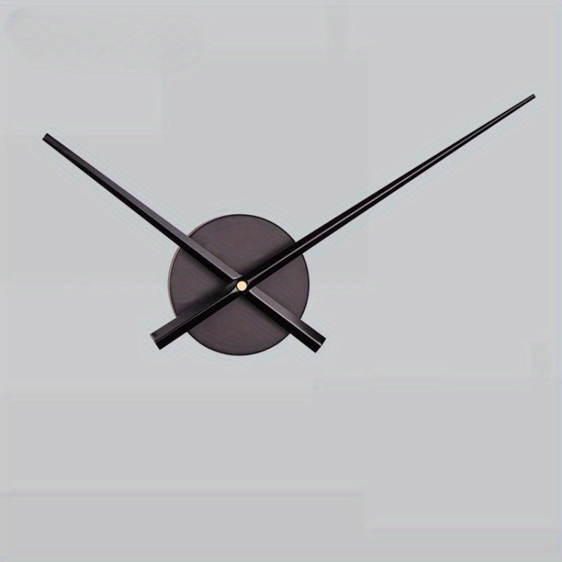 DIY Wall Clock with Metal Dial - Silent Movement for Home Decoration