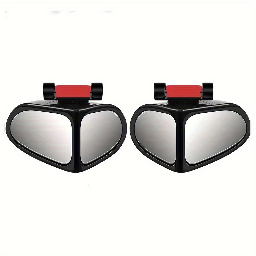 2 Pieces HD Blind Spot Mirrors for Cars - 360° Adjustable, Wide Viewing Angle
