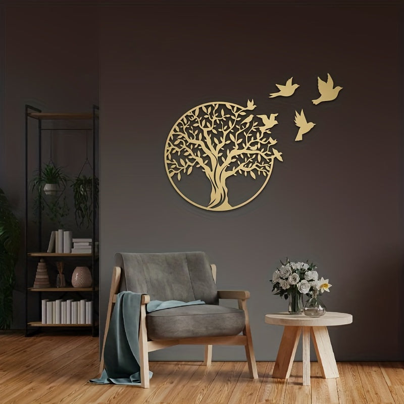 DecoTree - Metalen Wanddecoratie Boom des Levens