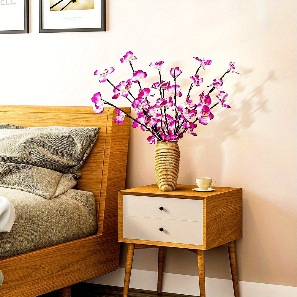 OrchidGlow - Phalaenopsis Orchid with 20 LEDs for Indoor Decoration