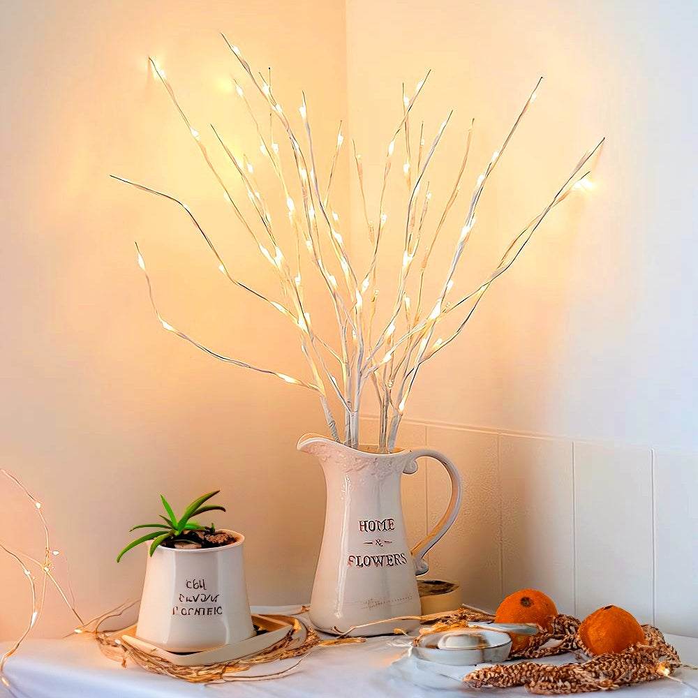 BranchGlow - Majisu LED Desk Lamp, 69.85 cm, 20 LED Warm White