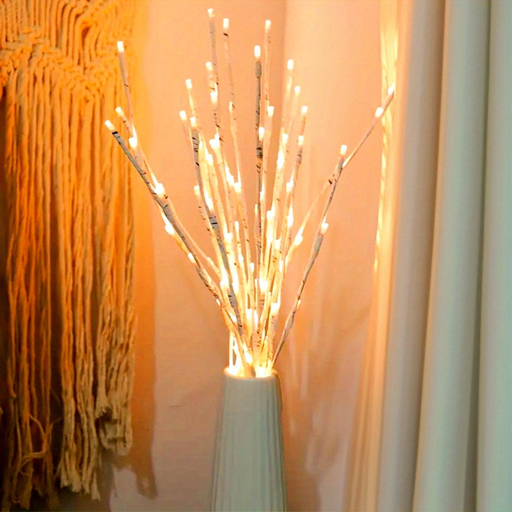 BranchGlow - Lampada da tavolo Majisu LED Tak, 69,85 cm, 20 LED bianco caldo