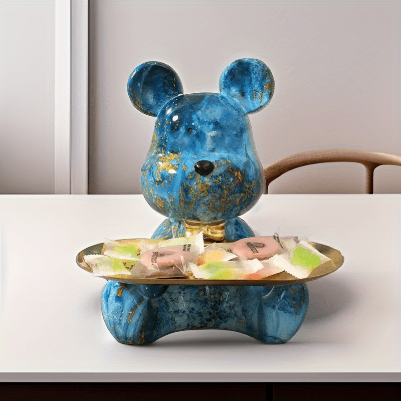BearTray - Charming Resin Decorative Tray