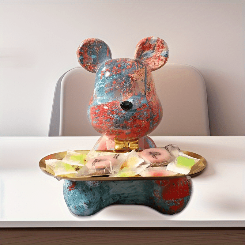 BearTray - Charming Resin Decorative Tray