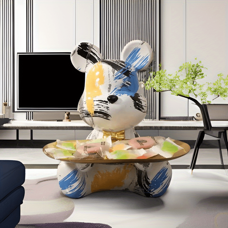 BearTray - Charming Resin Decorative Tray