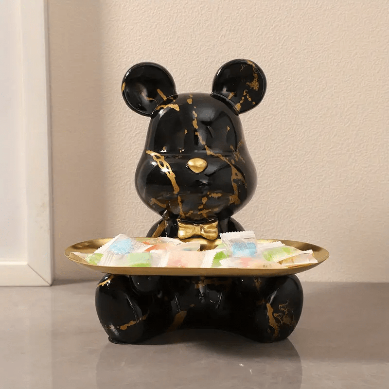 BearTray - Charming Resin Decorative Tray