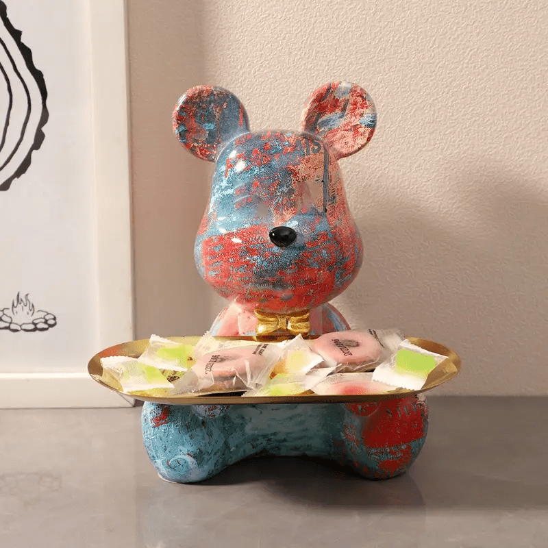 BearTray - Charming Resin Decorative Tray