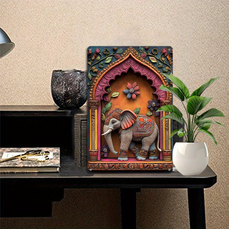 ElephantWall - Aluminium Elephant Wall Art Set