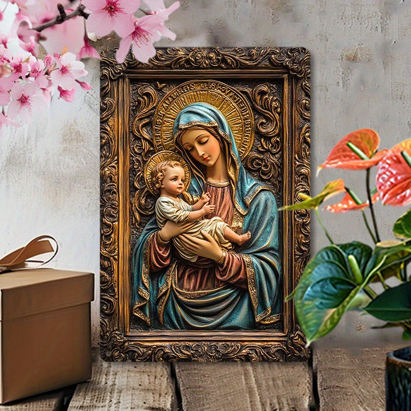 MariaJezus - Vintage Aluminum Wall Art